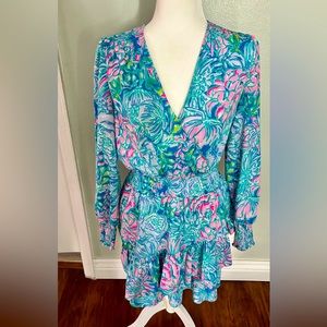 LILY PULITZER floral print dress